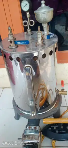 Dijual Setrika Uap 15 L. & 20 L komplit