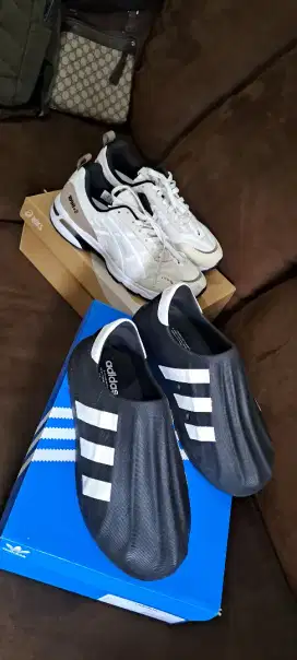 Jual borongan sepatu adidas superstar adi fom dan asics gel 1090 v2