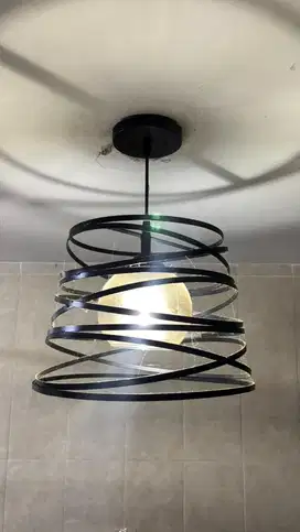 Lampu gantung minimalis contemporer abstract pendant light