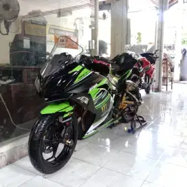 KAWASAKI NINJA FI TAHUN 2013 PAJAK OFF 1X SURAT LENGKAP