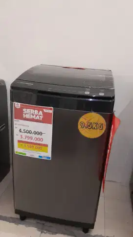 Credit Mesin cuci 9,5Kg