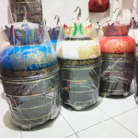 Sangkar Burung Perkutut Fiber Kereta Kencana