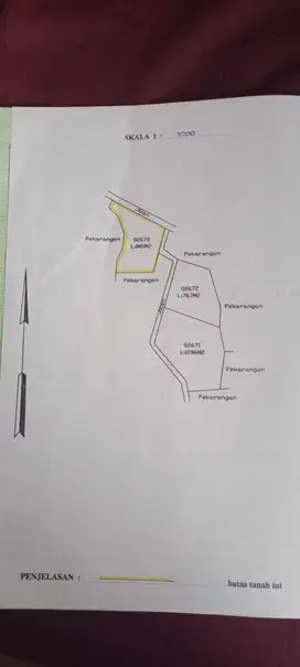 JUAL TANAH DI BANJARASRI KALIBAWANG KULONPROGO