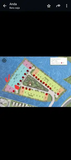 Di jual tanah kosong harga (negotiable) CPI makassar