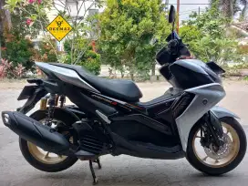 (DP 500 Rb)‼️ Aerox 155 S ABS Connected Silver 2022 Cash & Kredit