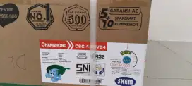 Jual AC 1.5 pk Changhong AC 1,5 PK Split Standard CSC12NVB4