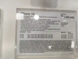 APPLE IPHONE 16