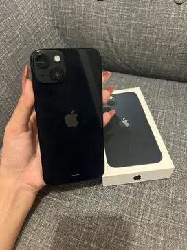iPhone 13 128gb midnight garansi resmi ibox fullset nominus