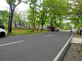 Jual Tanah strategis pinggir jalan raya di Kota Wonosari Gunung Kidul