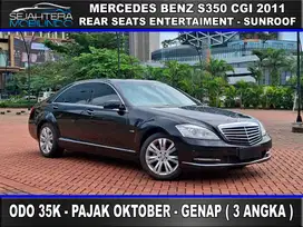 CGi Genap Odo35rb Tax=Oct-2025 Mercedes Benz S350 V6 CGI RSE 2011