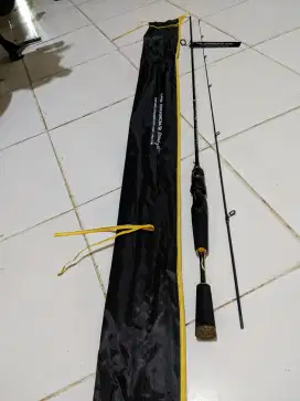 Joran Casting Lentur Extra UL 1- 4 LB Carbon Solid BARU Panjang 2.0M