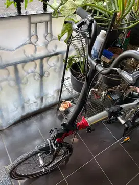 Sepeda lipat pacific pithon, bukan brompton,pikes atau 3sixty