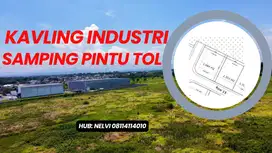 Jual Cepat Tanah Industri Dekat Pintu Tol Delta Silicon 1