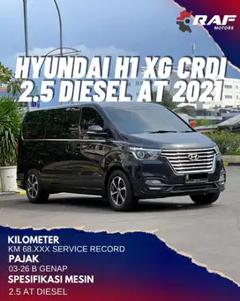 Hyundai H1 2.5 CRDi XG Diesel Facelift 2021 AT Coklat