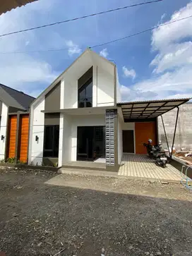Rumah baru konsep mezzanine DP 0% akses 15 menit le stasiun citayam