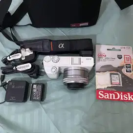 kamera mirrorless sony a6000 lensa kit