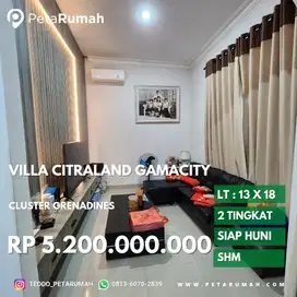Citraland gamacity cluster grenadines siap huni semi furnish