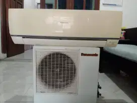 Dijual AC Panasonic 1/2pk dingin , lengkap pasang