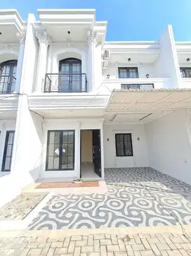 Rumah 2 lantai gaya American Style lokasi 10 menit ke stasiun depok