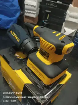MESIN AMPLAS STANLEY TYPE PALM SANDER