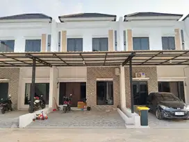 Dijual Rumah Townhouse Dalam Cluster 800 Jutaan Di Jatiwarna