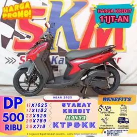 ( gear tahun 2023 dp:500 garansi mesin 6bulan cash credit)