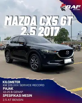 Mazda CX-5 CX5 GT Grand Touring 2.5 AT Skyactiv 2017 Facelift Hitam