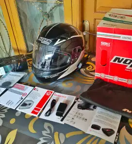 Nolan N605 ORIGINAL ITALY (SIMPANAN KOLEKSIAN PRIBADI)+BONUS INTERCOM