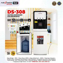 Advance DS-308 Water Dispenser Air Galon Bawah 3in1 Hot Cool Fresh