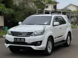FORTUNER 2.5 G TRD AT 2012 Solar NEGO SAMPE JADI
