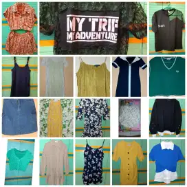 35k dpt 3pcs baju bebas pilih