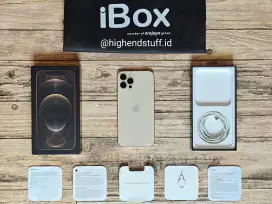 [Ex iBox!] iPhone 12 Pro 128gb Gold Ori Like New