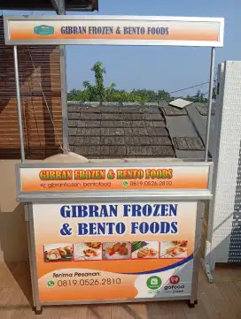 Booth portabel alumunium