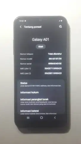 Samsung galaxy A01
