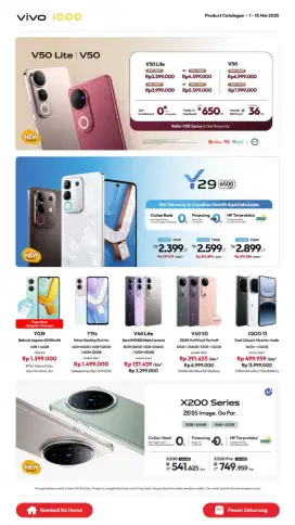 Vivo Store Bandung, bisa cicilan dp 0%