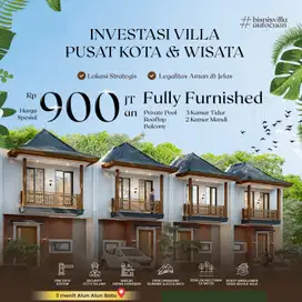 Vila batu mewah 900 jutaan kolam renang//100 meter dari jalan raya
