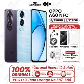 OPPO A60 NFC 8/256 & 8/128 Garansi Resmi 1 Tahun