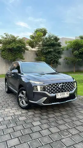 Full Ori!!! Santa Fe Signature Diesel 2021 Istimewa!!!