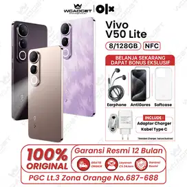 Vivo V50 Lite NFC 8/128GB Garansi Resmi 1 Tahun