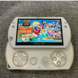 Psp go sony putih muluss ada 70 games keren muluss lancar siap main