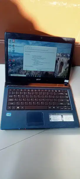 Sale laptop Acer 4750 core i3