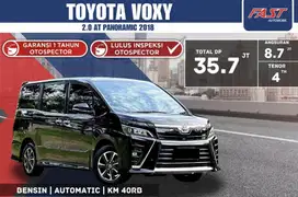 TOYOTA VOXY 2018 2.0 AT PANORAMIC LOW KM.40RB & PAJAK PANJANG #F2ST