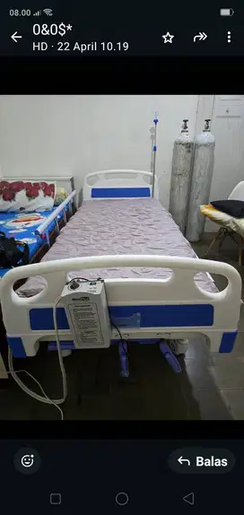 Tempat tidur/ bed pasien 3 cank