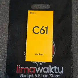 Ready hp murah realme C61 penyimpanan besar bisa kredit tanpa dp