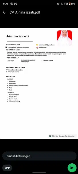 Mencari pekerjaan