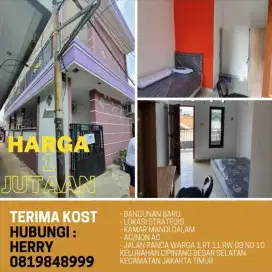 KOST SYARIAH MURAH , LOKASI STRATEGUS, KAMAR FURNISH AC TOILET DALAM