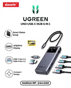 UGREEN C HUB UNO 6 IN 1 (35998)