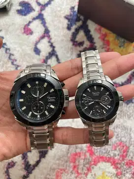Jam Tangan Couple Alexandre Christie