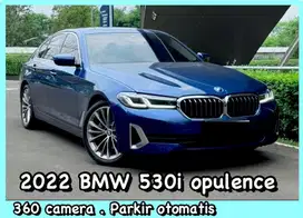 bmw 530i opulence 2022 low km tahun 2021 facelift 330i jual 520i