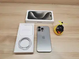 Iphone 15 Pro Max 256GB Natural Titanium Fullset